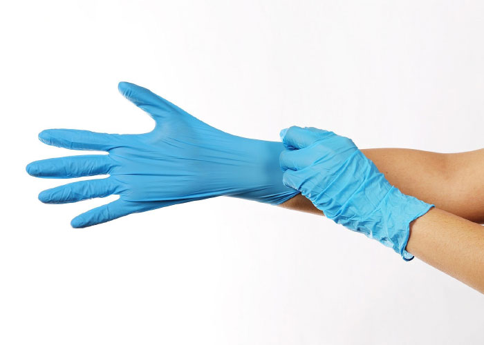 Disposable Medical Sterile Nitrile Surgical Exam Gloves