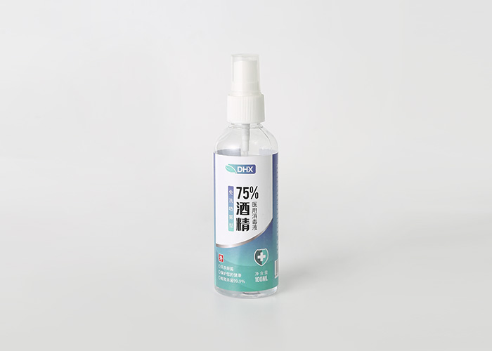 100ml Spray Type 75% Alcohol Medical Disinfectant